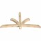 Ekena Millwork Davenport Rough Sawn Timber Gable Bracket, Douglas Fir, 72"W x 39"H x 4"D x 4"F, 13/12 Pitch GBW072X39X0404DAV00RDF - alternate 5